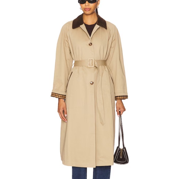 Beatriz Trench Coat in Khaki HEARTLOOM - Picture 2 of 5